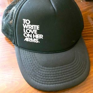 To Write Love On Her Arms Trucker Hat